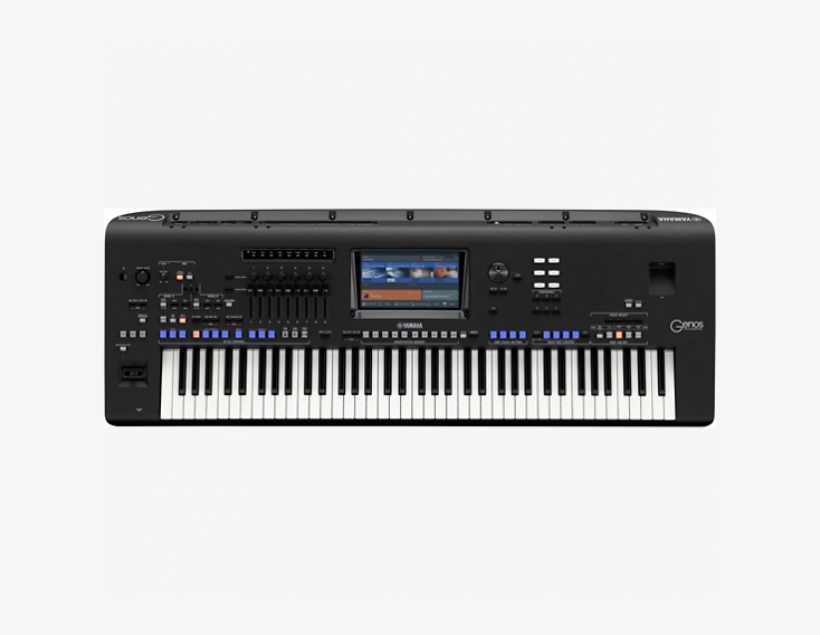 Yamaha Genos 76-key Flagship Arranger Workstation,aed - Yamaha Genos 76-key Flagship Arranger Workstation, transparent png download