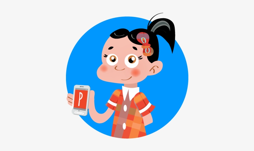 Pilar Y Su Celular, transparent png download