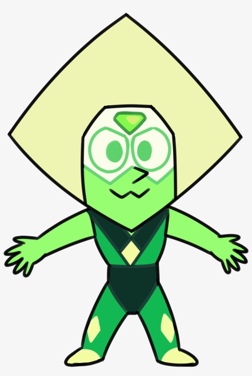 Motoko Kusanagi Green Yellow Leaf Clip Art Fictional - Imágenes De Peridot De Steven Universe, transparent png download