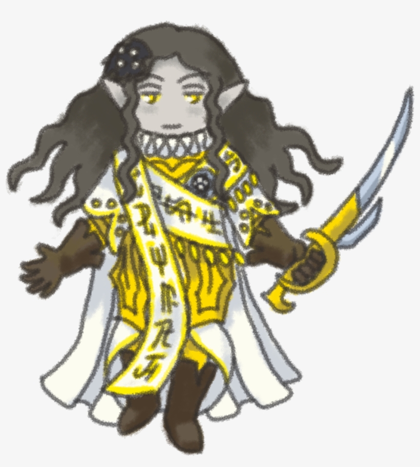 I Drew Saint Elenda - Elenda, The Dusk Rose, transparent png download