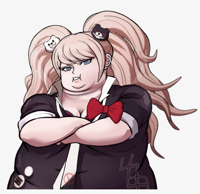 Twogami Dressed Up As Junko Enoshima - Twogami Dressed, transparent png download