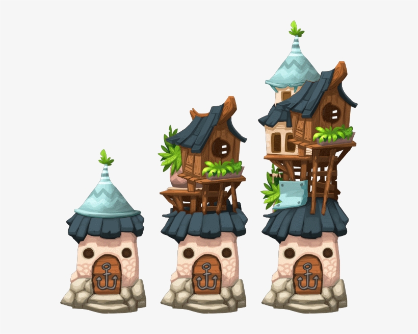 Pirate House Buccaneers House Level 1to3 - Happy Street Buccaneers House, transparent png download