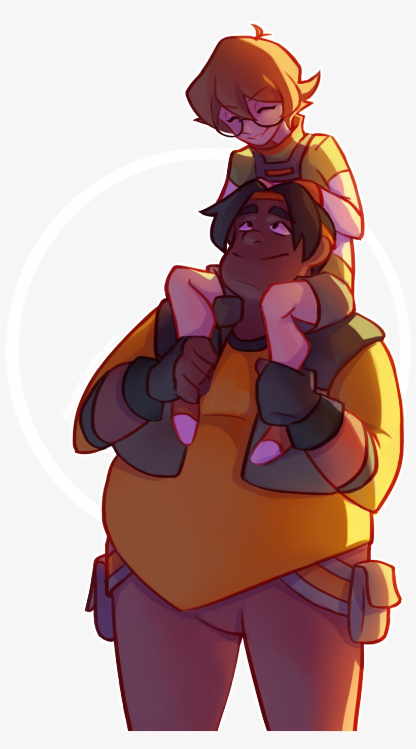 Hunk And Pidge's Friendship Is Very - Korra, transparent png download