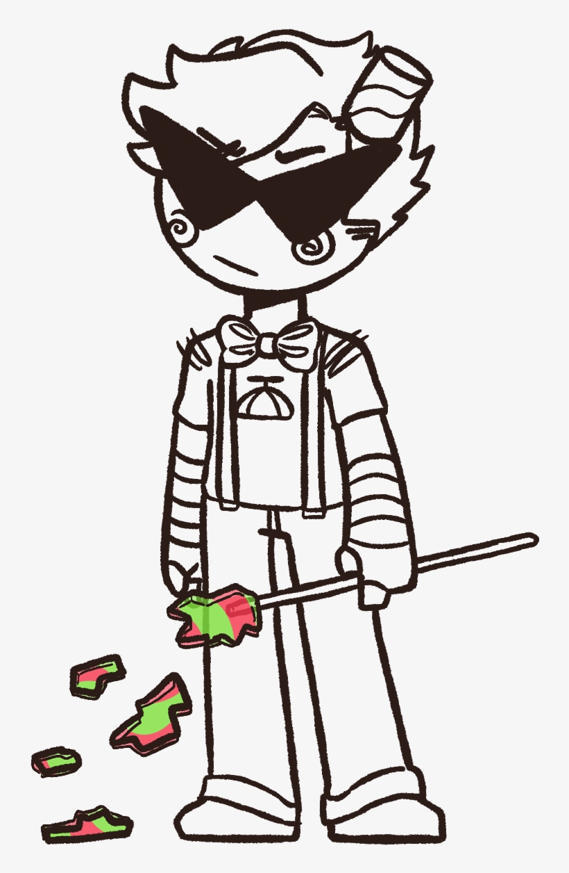 Sorry For The Colored Candy On Dirk's, I Merged The - Homestuck, transparent png download
