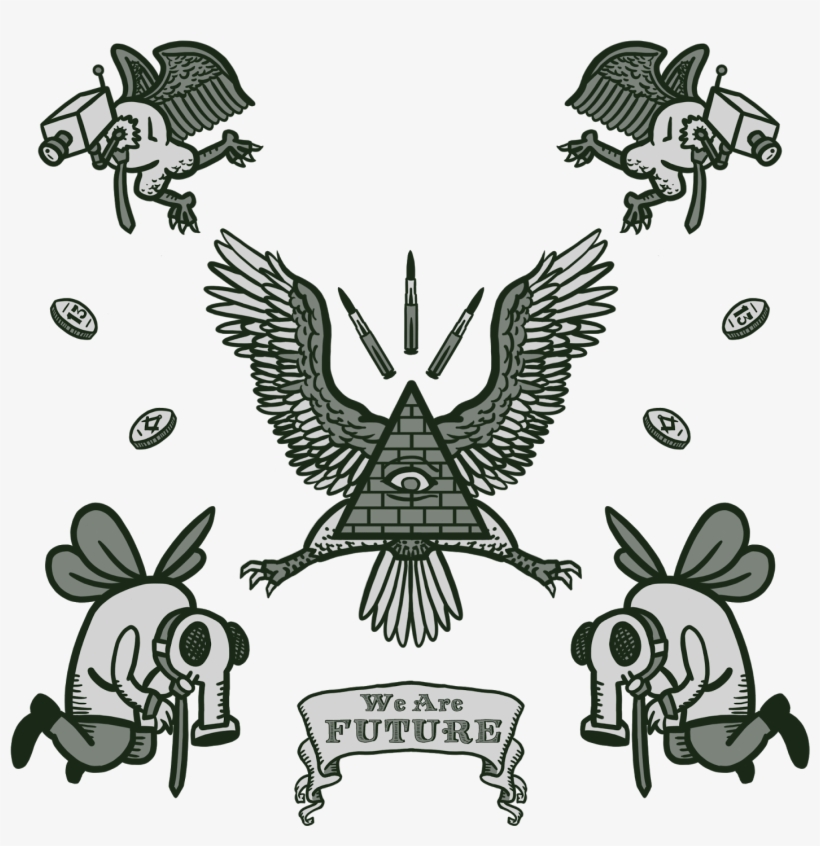 I Love The Icons In This Piece - Clip Art, transparent png download