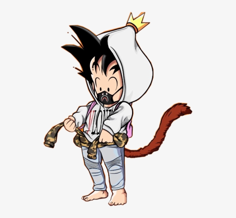Report Abuse - Swag Drawings Of Goku, transparent png download