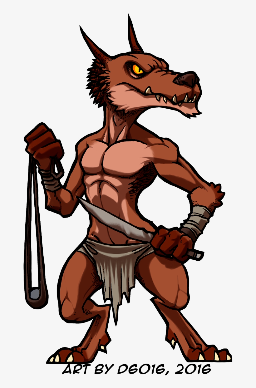 Buff Kobold - Fantasy, transparent png download