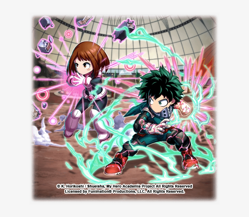 New Collaboration Units - Izuku Midoriya Brave Frontier, transparent png download