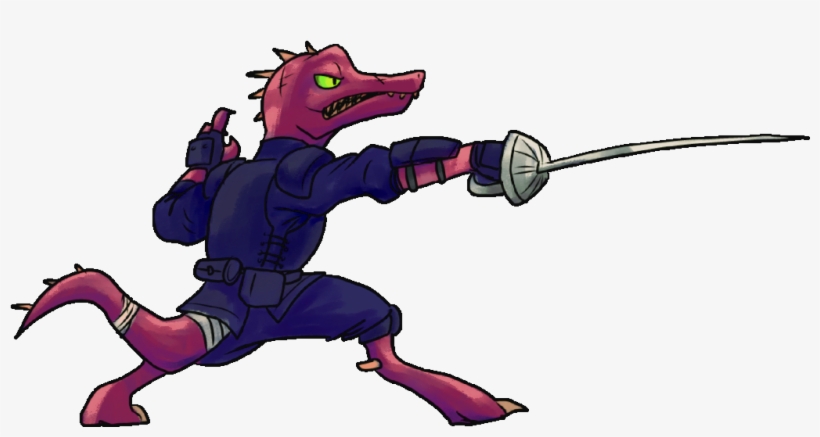 “ Sliceface The Ninja Kobold I Drew In A Stream With - Streaming Media, transparent png download