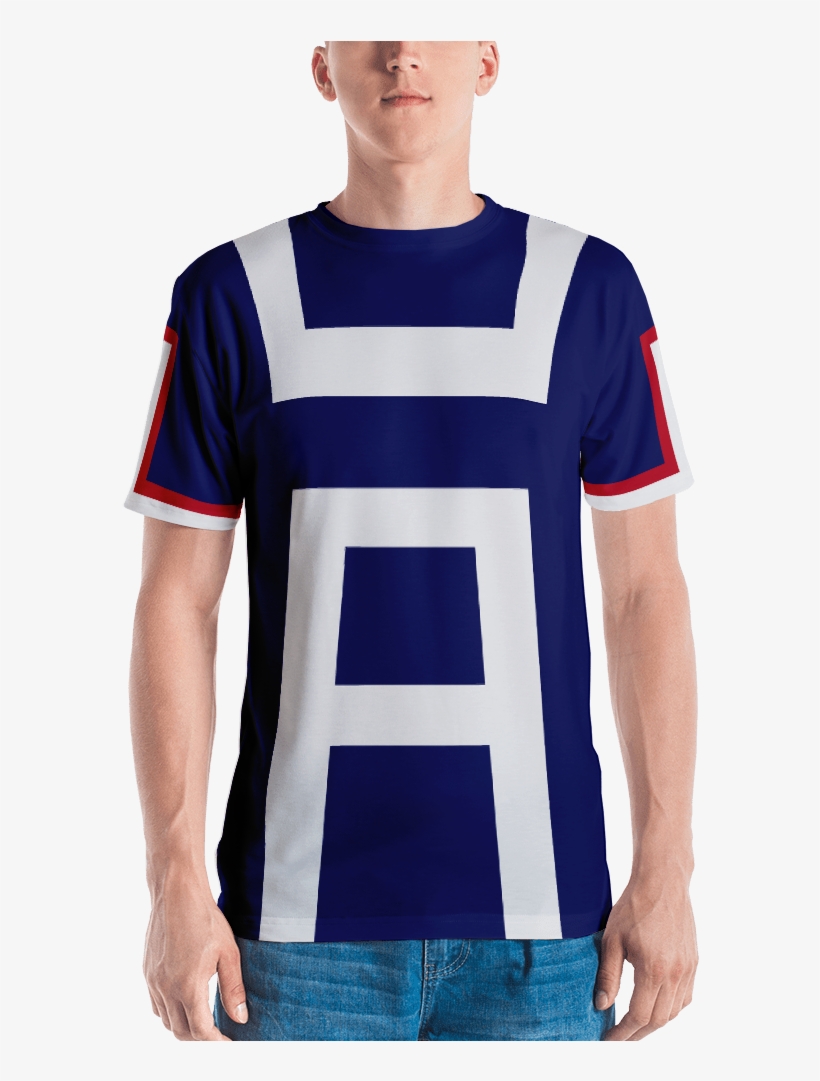 Midoriya Izuku Casual Cosplay Ua Uniform Jersey - Marine Corps American Flag Shirt - Us Flag Shirt -, transparent png download