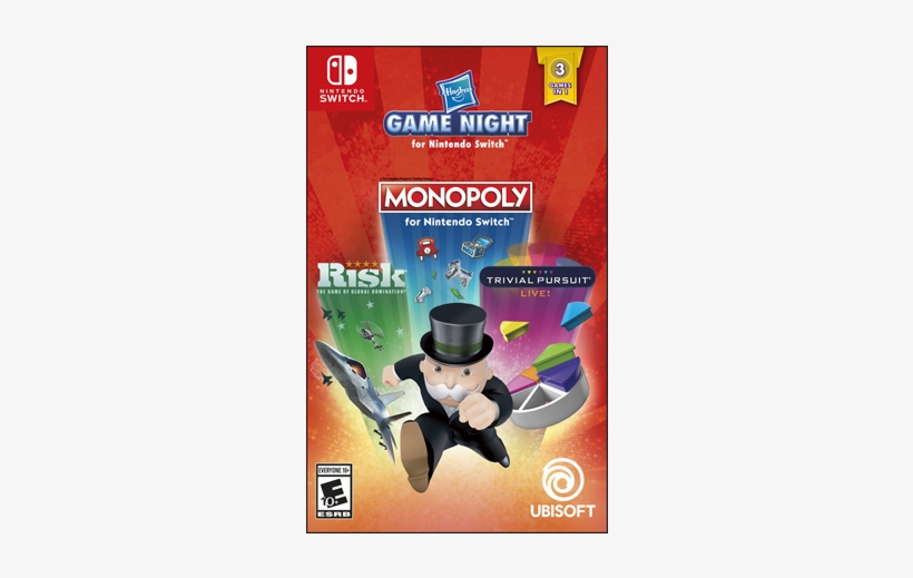 Hasbro Game Night - Hasbro Game Night For Nintendo Switch, transparent png download