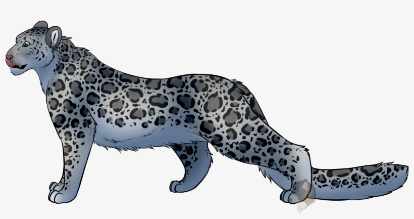 [p] Feral Snow Leopard - Jaguar, transparent png download