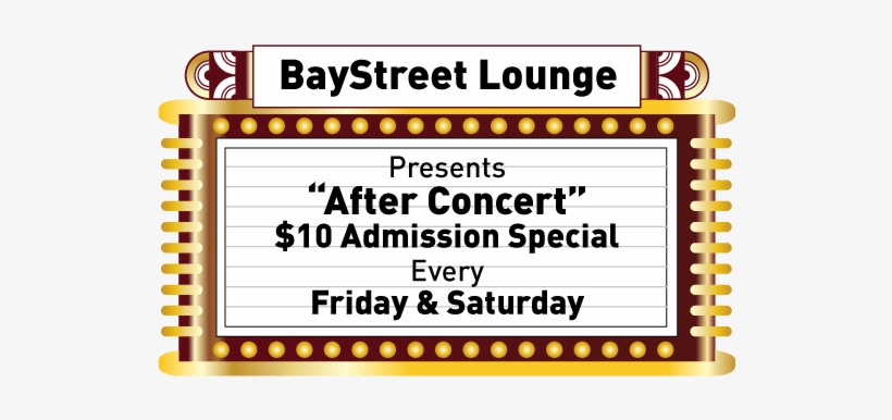 Baystreet Theater Marquee Modified2 - Clip Art, transparent png download