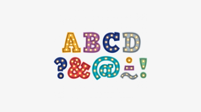 Marquee Bold Block 1-3/4 Clingy Thingies Letters - Teacher Created Resources Tcr77285 Marquee Bold Block, transparent png download