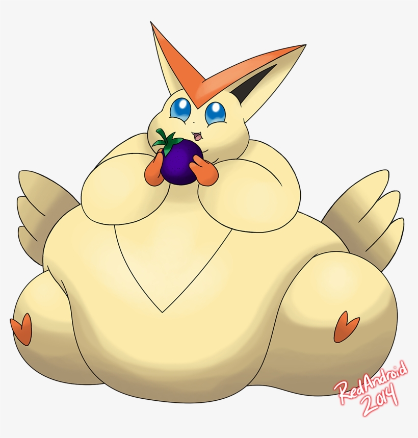 Wg Victini - Fat Victini, transparent png download