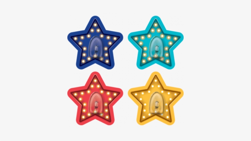 Marquee Stars Clingy Thingies Hooks - Classroom, transparent png download