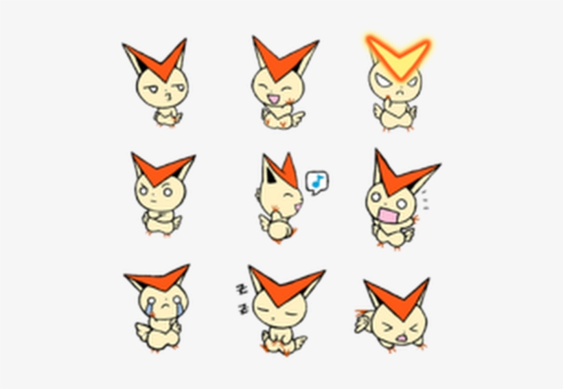 Photo - Victini Emote, transparent png download