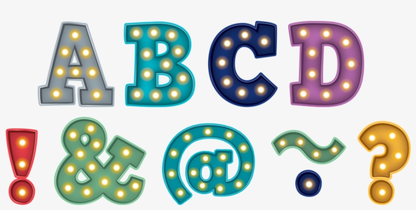 Marquee Bold Block 2" Magnetic Letters - Teacher Created Resources Tcr77285 Marquee Bold Block, transparent png download