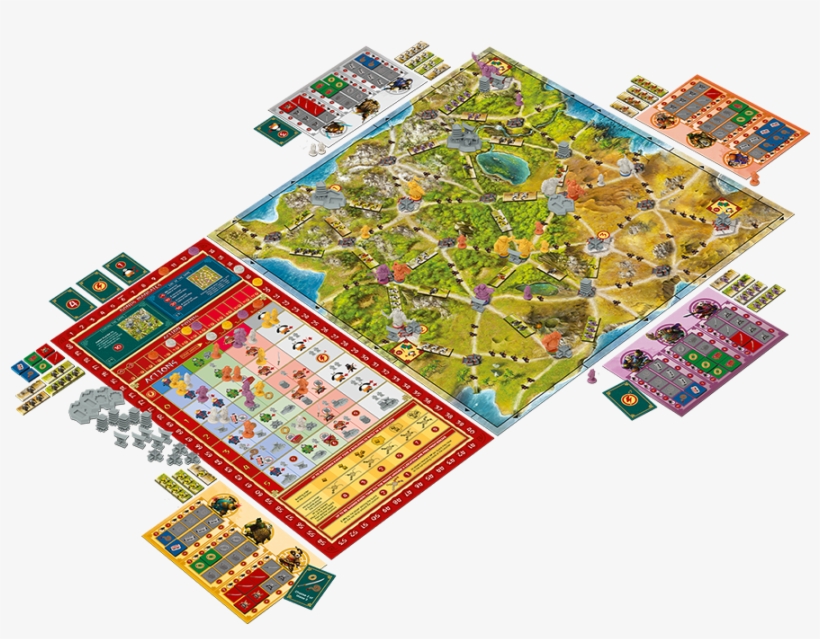 Way Of The Panda - Way Of The Panda Board Game, transparent png download