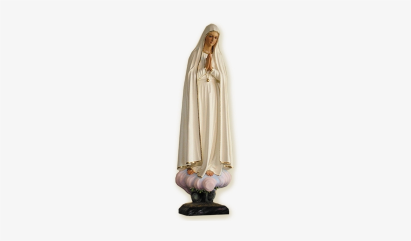 Madonna Di Fatima Cm - Madonna Di Fatima Statua, transparent png download