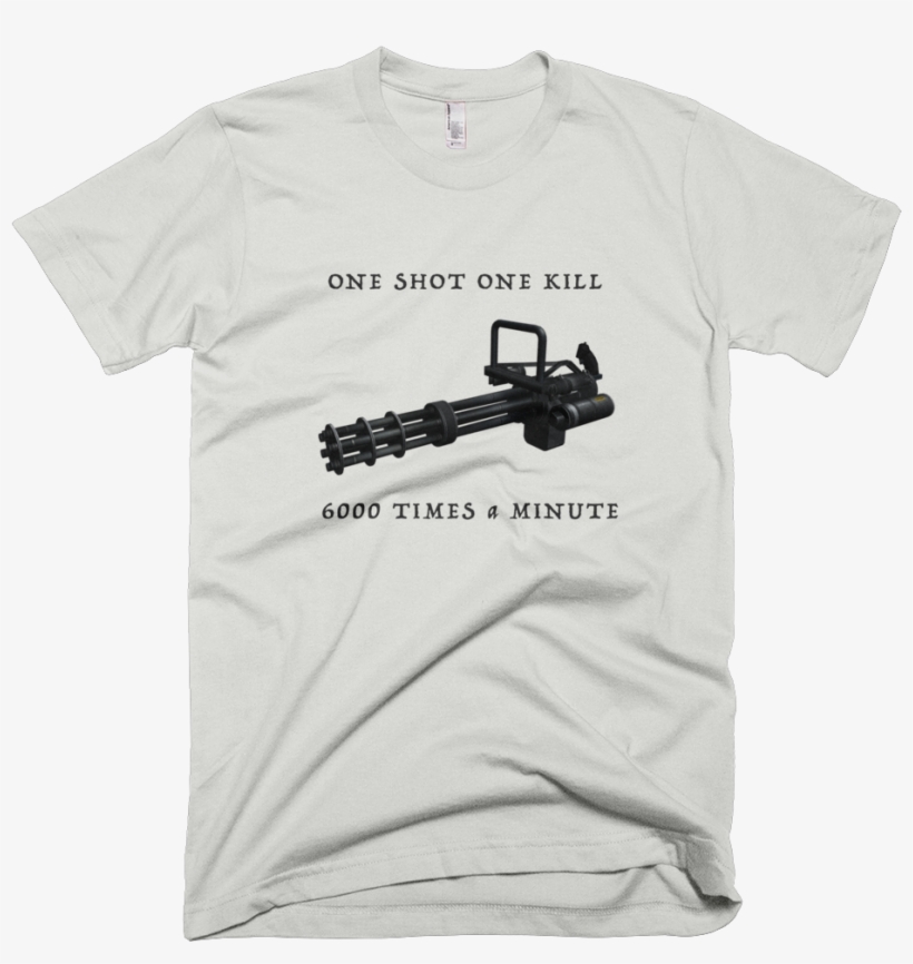 Opsgear® American Apparel Mini Gun T-shirt - Startup Shirt, transparent png download