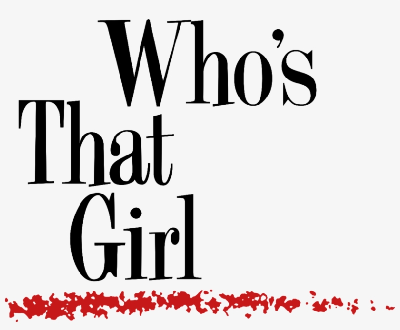 Who's That Girl 1 - Who's That Girl (extended Version), transparent png download