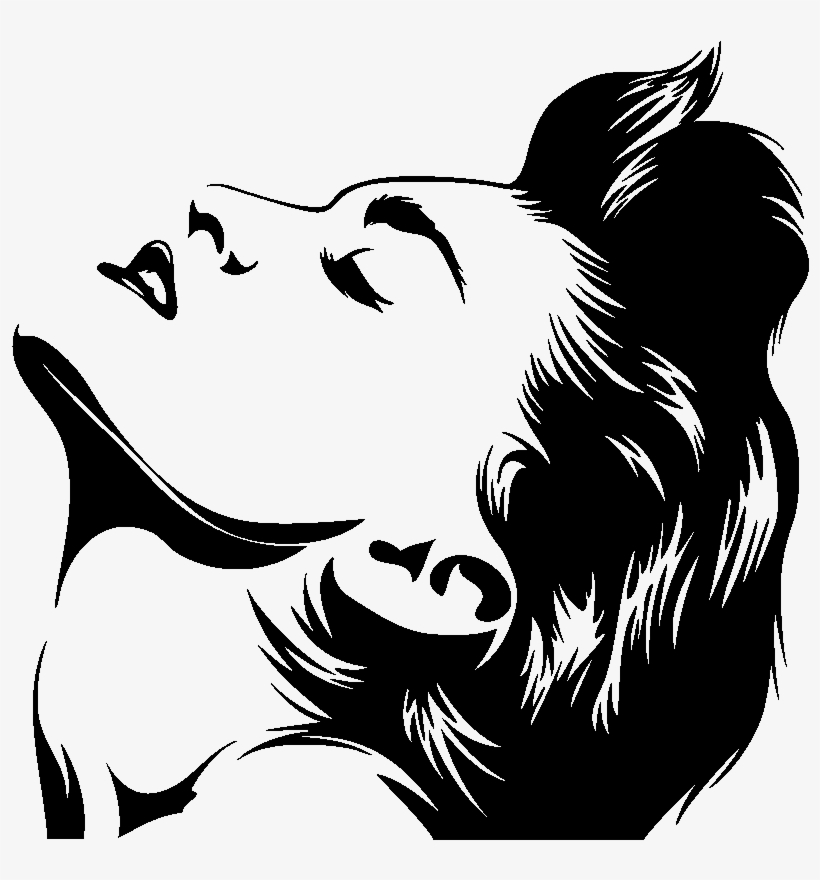 Sticker Portrait Madonna Ambiance Sticker Si 0612 - Madonna Sticker, transparent png download