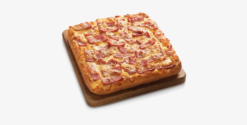 Chicken Cheese 04 Jan 2018 - พิซซ่า แฮม ชีส ถาด สี่เหลี่ยม, transparent png download