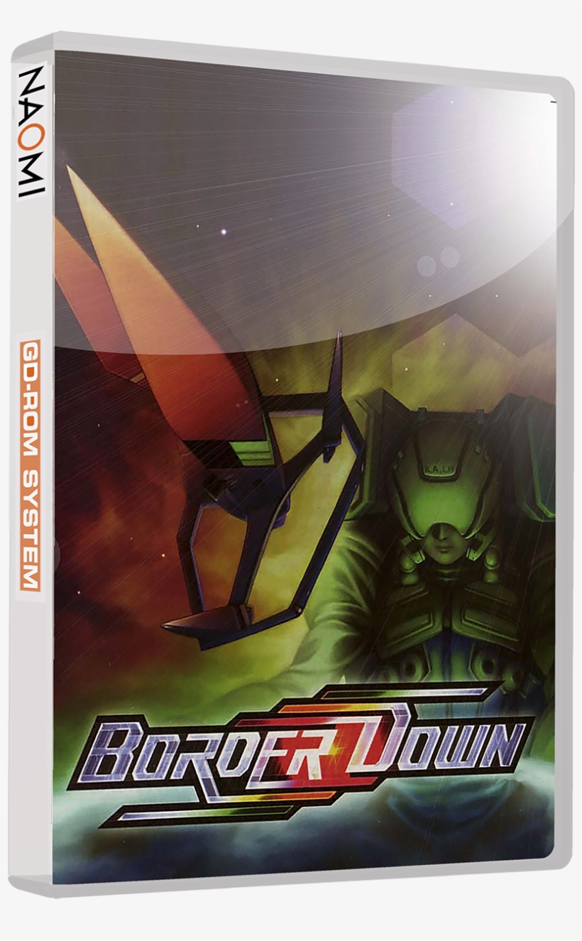 Sega Naomi 3d Boxes With Discs (gd-rom Set) - Border Down [special Edition] [japan Import], transparent png download