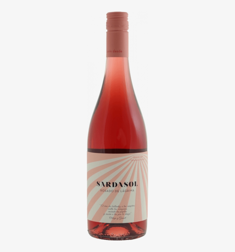 2017 Viña Sardasol Rosado De Lagrima - Sardasol Rosado De Lágrima, transparent png download