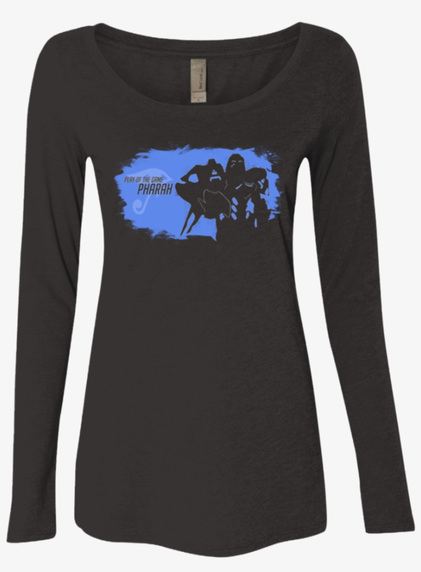 Pharah Women's Triblend Long Sleeve Shirt - Long-sleeved T-shirt, transparent png download