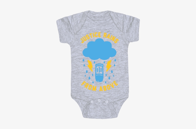 Justice Rains From Above Baby Onesy - Jesus Dabbed For Our Sins, transparent png download