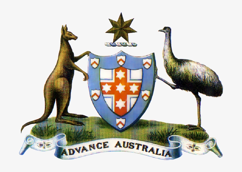 Australian Coat Of Arms Png - First Australian Coat Of Arms, transparent png download