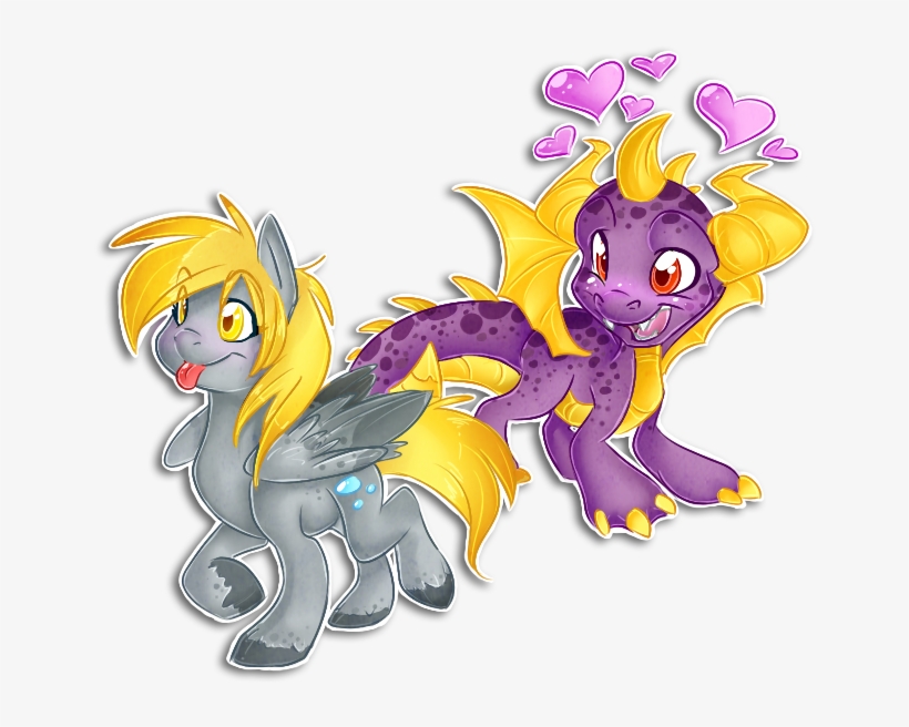 Asafary, Crossover, Derpy Hooves, Dragon, Female, Heart, - Mlp Skylanders Crossover, transparent png download