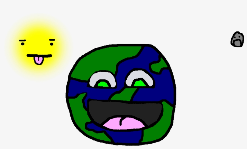 Derpy Earth - Earth, transparent png download
