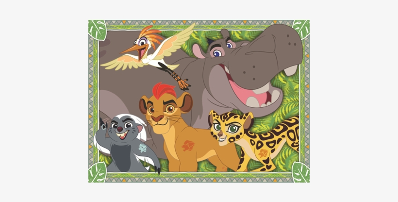 Disney Lion Guard 100xl Puzzle - Disney The Lion Guard 4 In A Box Jigsaw Puzzles, transparent png download