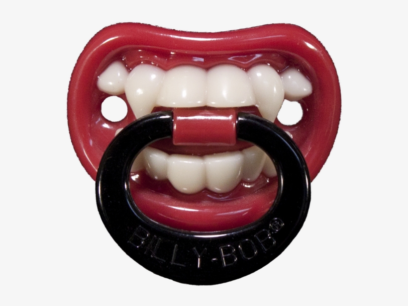 Lil' Vampire Baby Pacifier, transparent png download