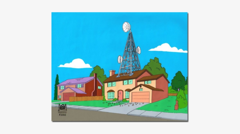 The Simpsons House - Gif, transparent png download