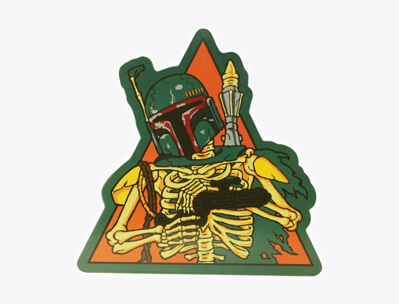 Boba Fett Wood Wall Decor - Star Wars Party Decoration Kit, transparent png download