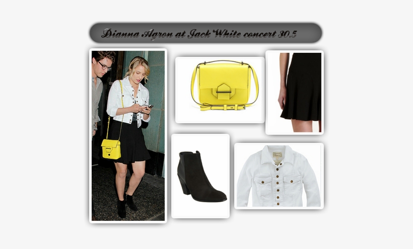 Dianna Agron Arrives At A Jack White Concert /30 - Glee, transparent png download