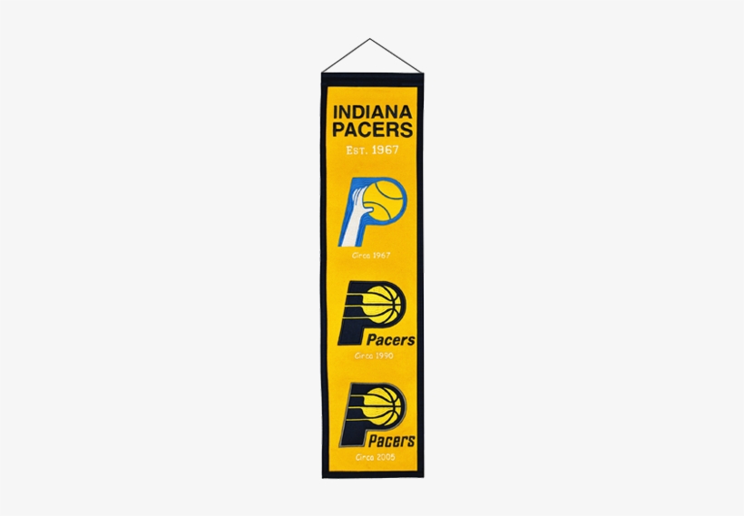 Winning Streak Indiana Pacers Nba Heritage Banner (8x32), transparent png download