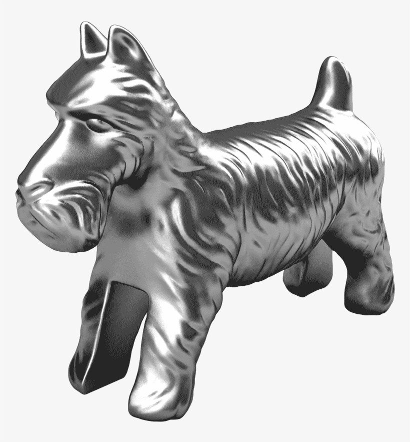 The Adoption Exchange - Monopoly Scottie Dog, transparent png download