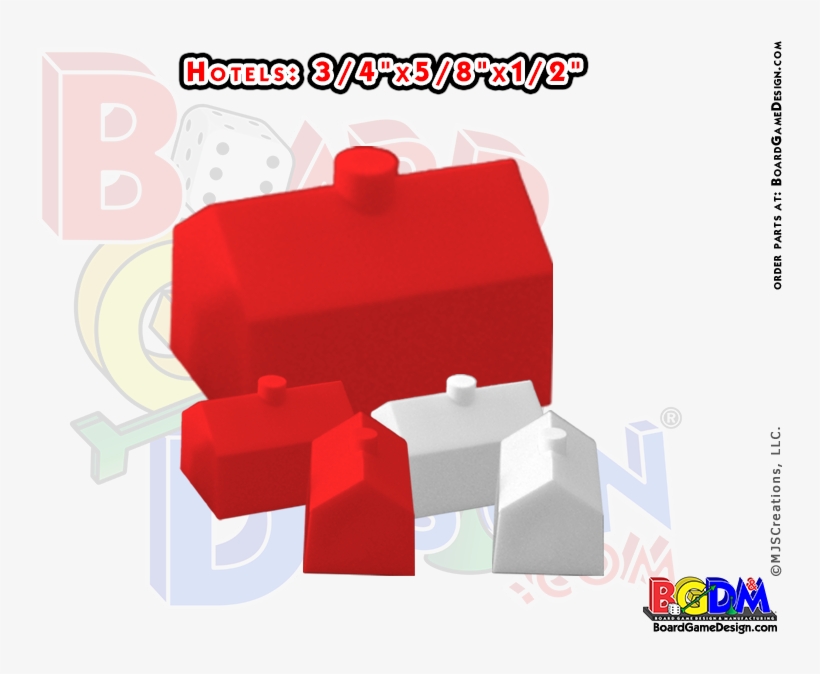 Monopoly Hotels - Quad Fold Board Game, transparent png download