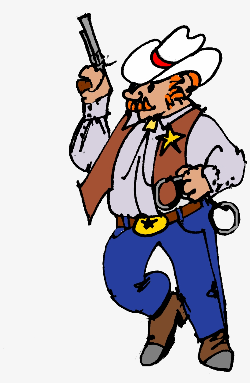 Monopoly Clip Art - Free Sheriff Clipart, transparent png download