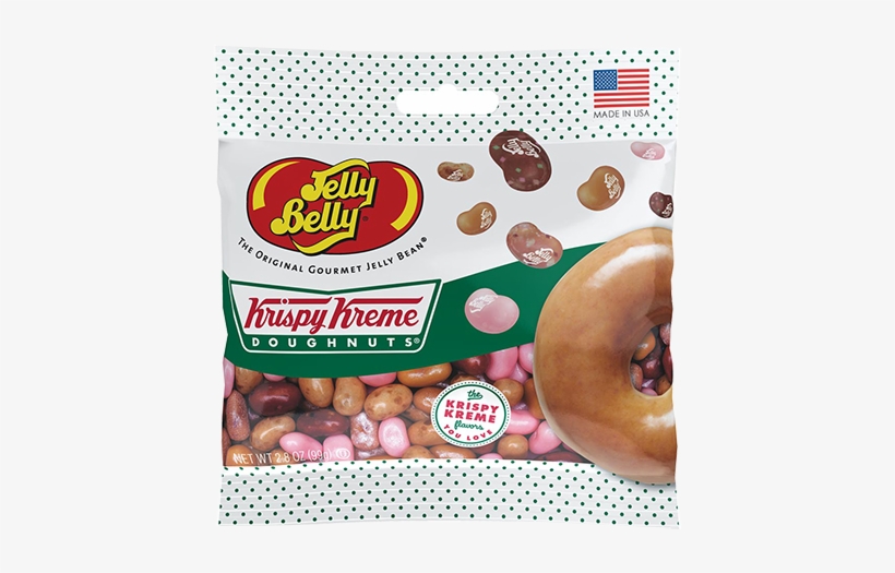 Jelly Belly Krispy Kreme Doughnuts Jelly Beans - Donut Jelly Beans, transparent png download