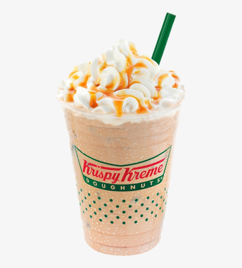 Krispy Kreme Rating Caramel Frappe Krispy Kreme PNG Image