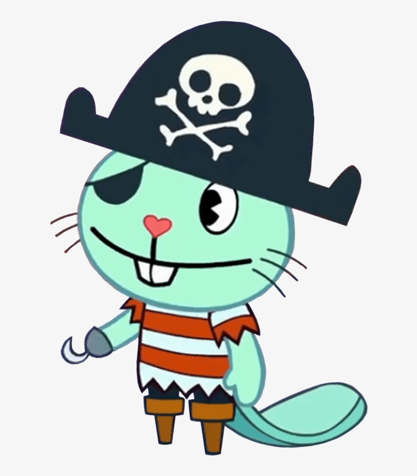 Happy Tree Friends Russell The Pirate, transparent png download