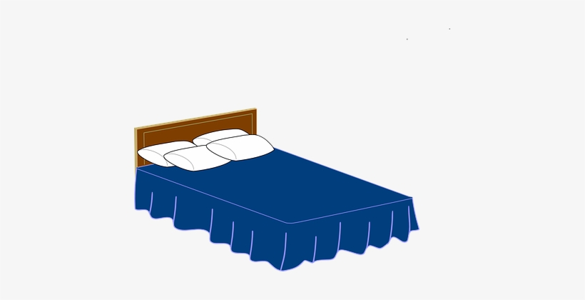 Bed Pillows Headboard Bedding Comfortable - Bed Clip Art Transparent, transparent png download
