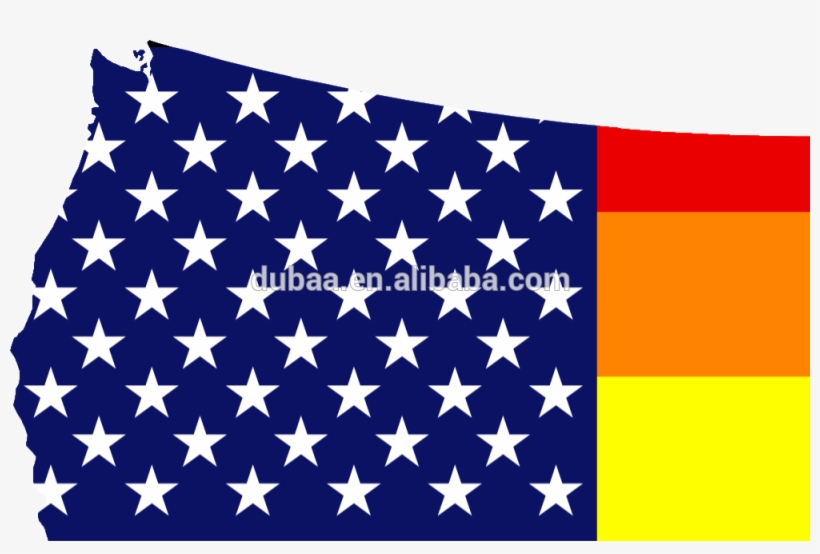 Lgbt American Pride Flag Us Shape - Percentage Of Population That Is Lgb, transparent png download