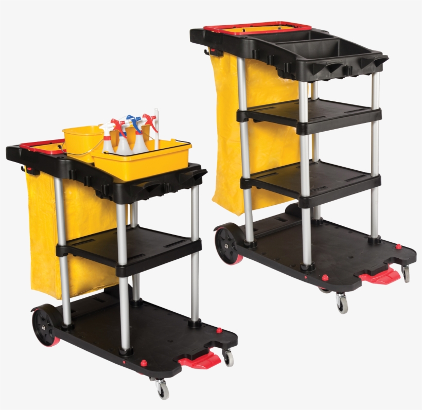 Janitor Auto Cart - Small Janitor Cart, transparent png download